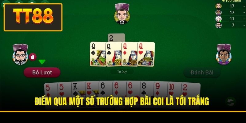 Điểm qua một số trường hợp bài coi là tới trắng