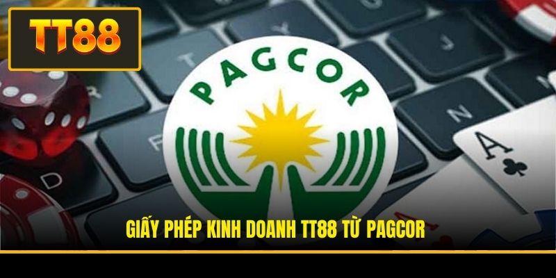 Giấy phép kinh doanh TT88 từ PAGCOR